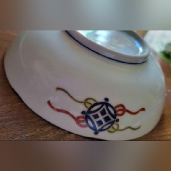 (SOLD) Vintage Otagiri Mercantile Company (OMC) Japanese Decrotive Bowl - Picture 3 of 4